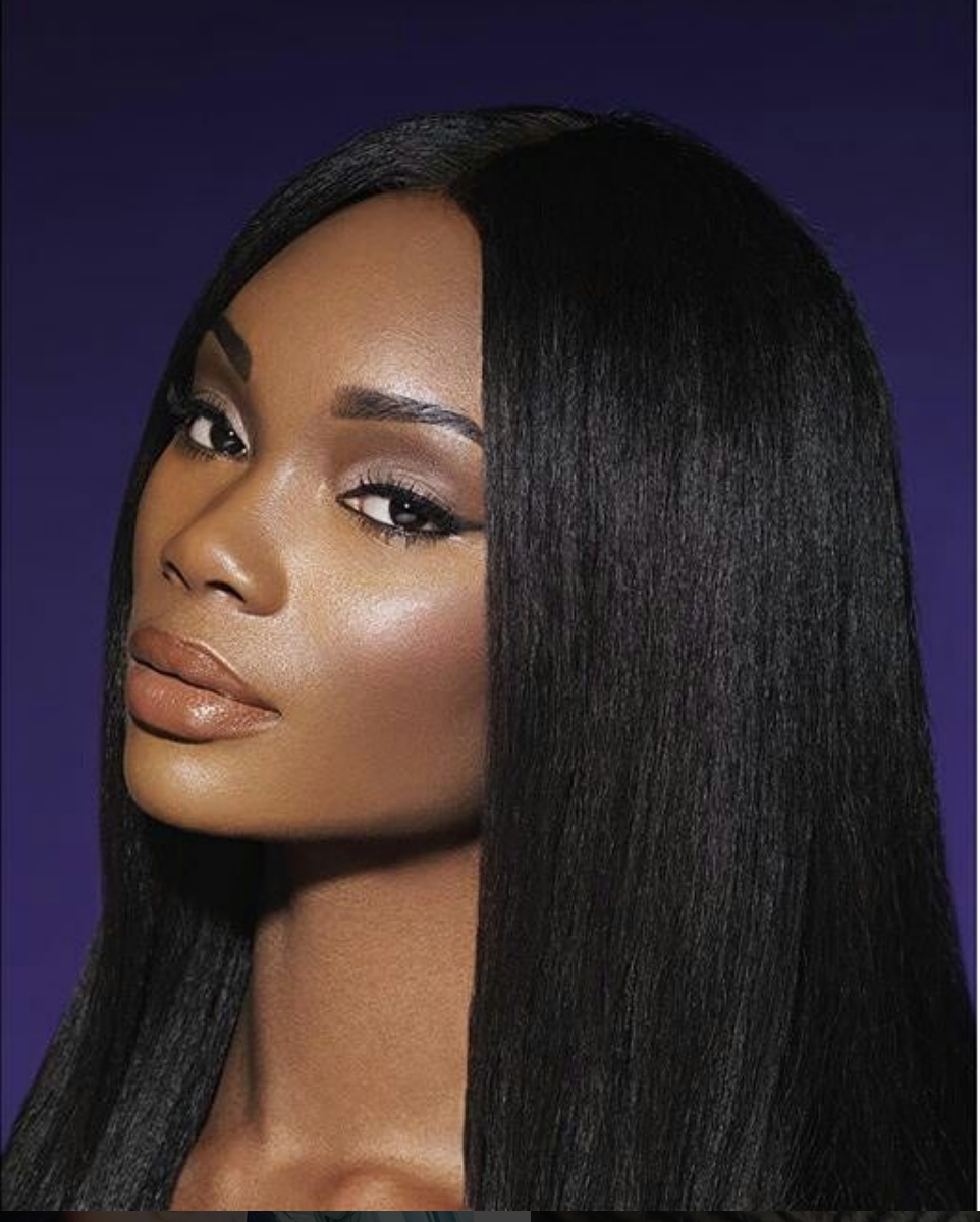 Ebony hair beauty extensions